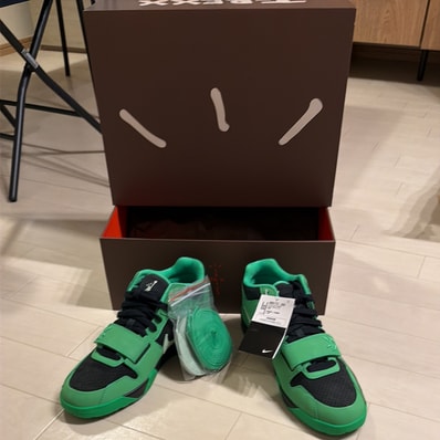 Travis Scott × Nike Jordan Jumpman Jack CJ1 T-Rexx "Green Spark"