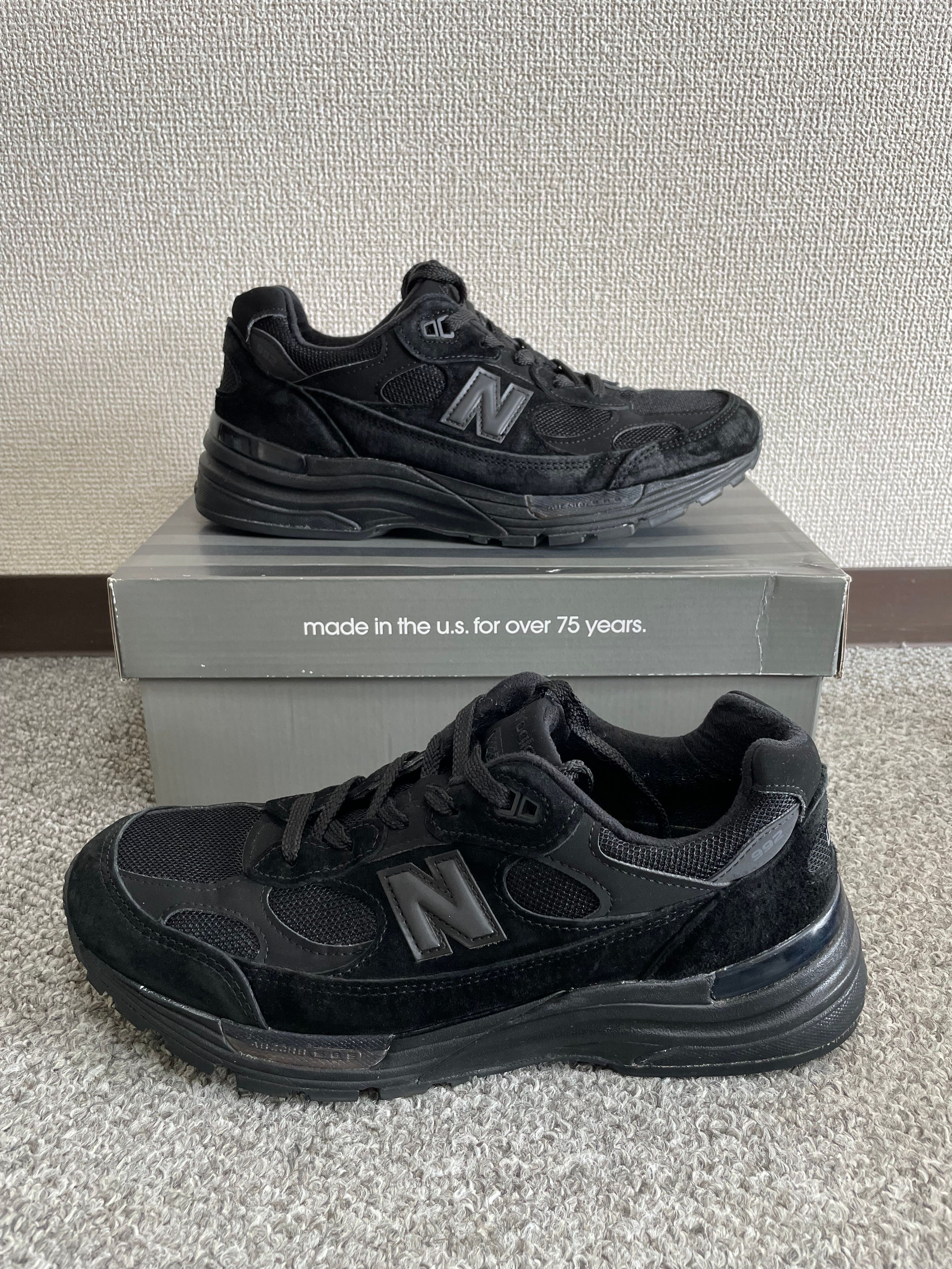 New Balance 992 "Triple Black"