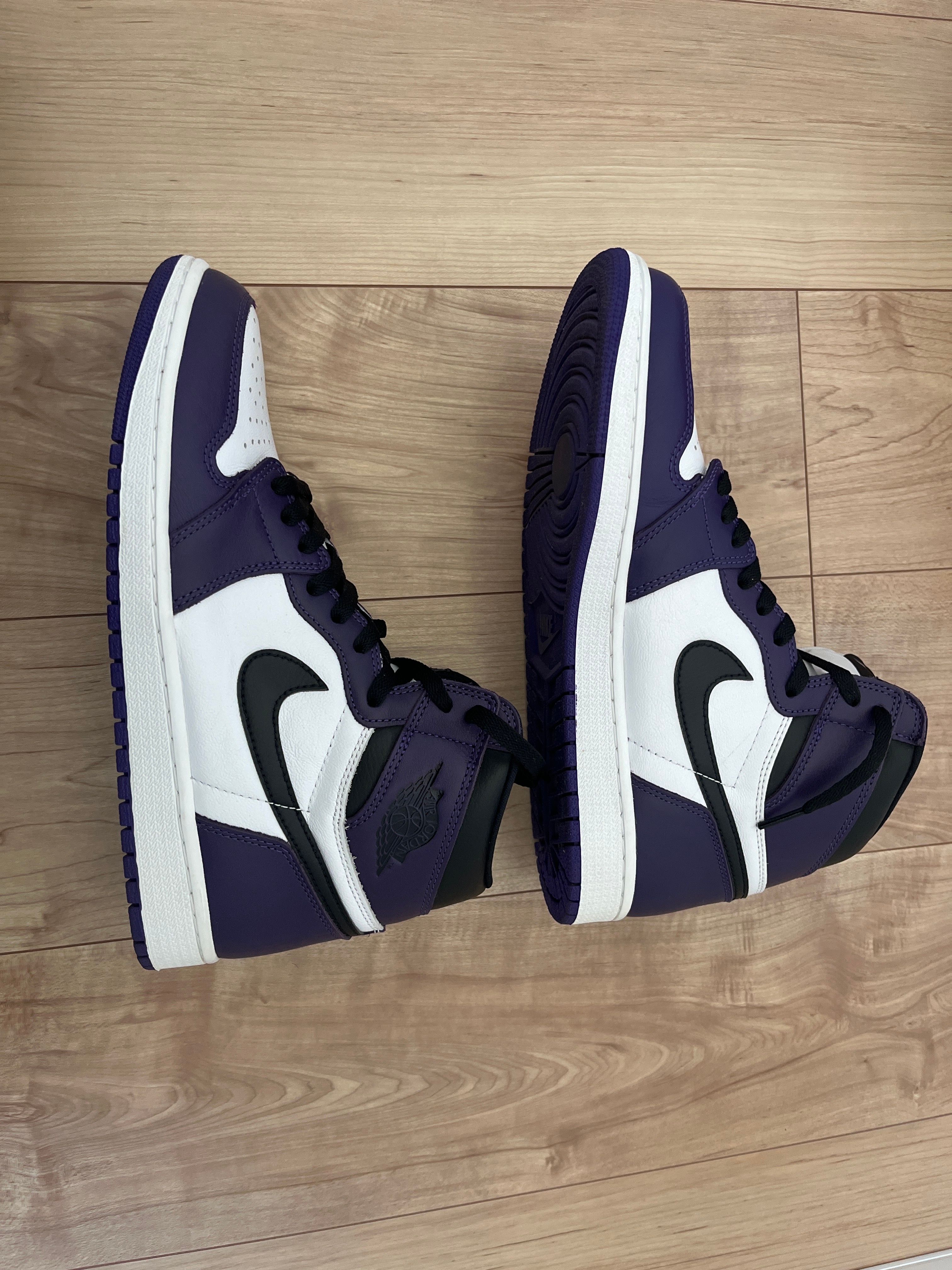 Nike Air Jordan 1 Retro High OG "Court Purple White/Black" (2020)