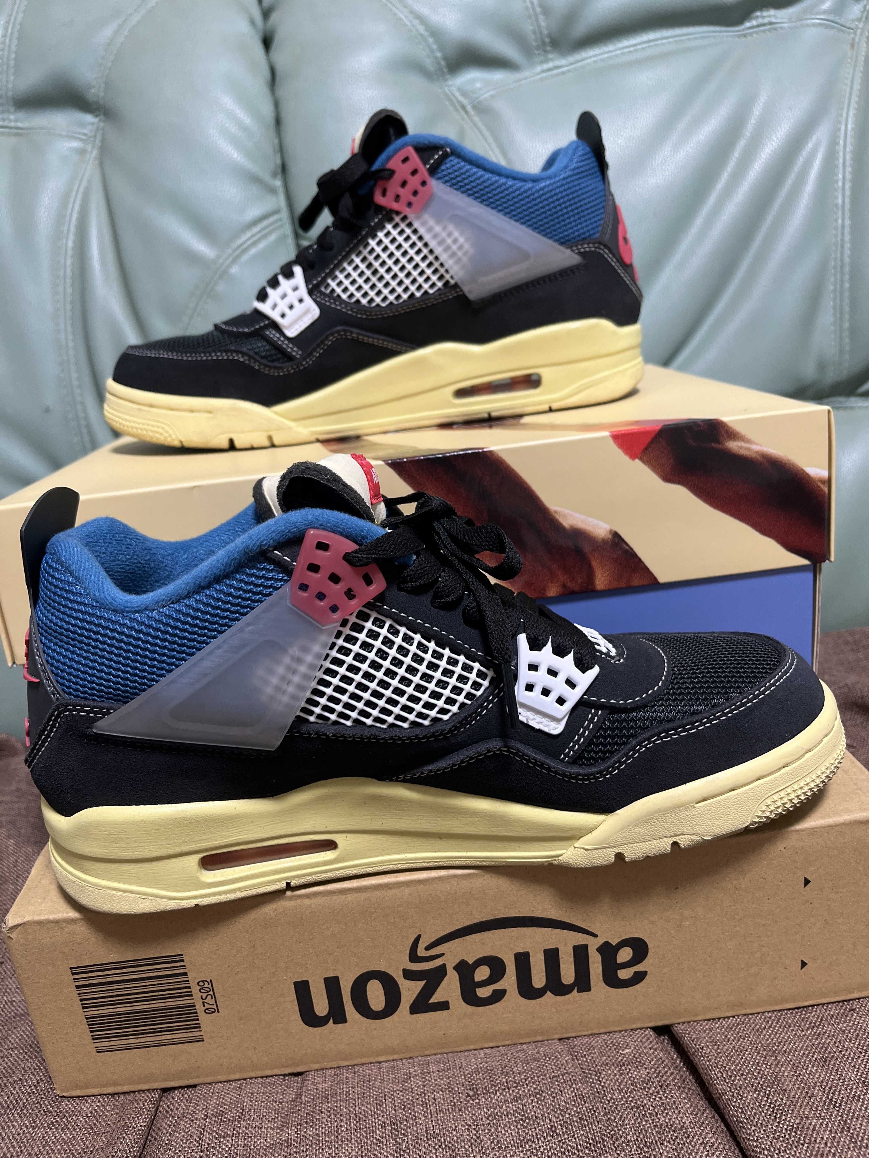 UNION × NIKE AIR JORDAN 4 "OFF NOIR"