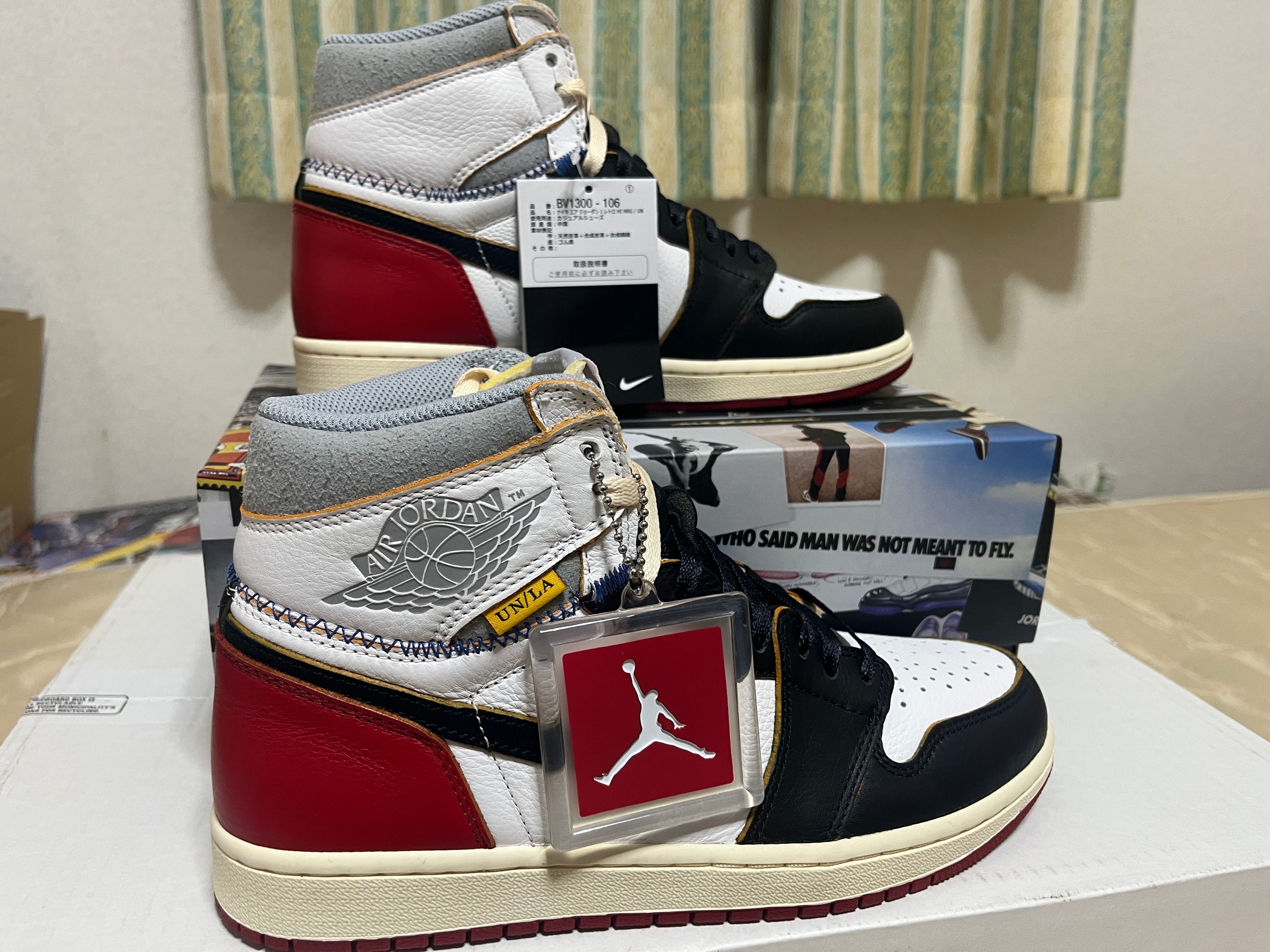 UNION × Nike Air Jordan 1 Retro High OG NRG "Varsity Red/Wolf Grey"