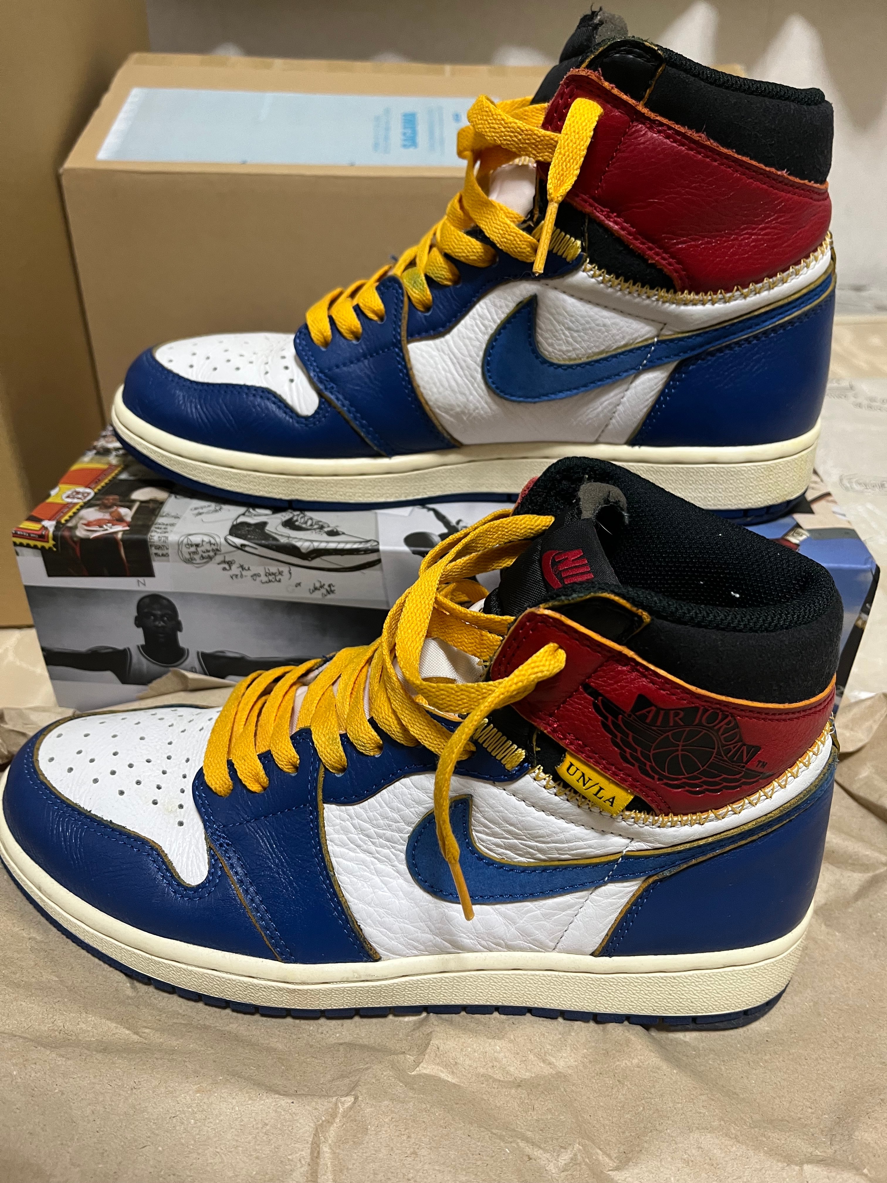 UNION × Nike Air Jordan 1 Retro High OG NRG "Storm Blue/Varsity Red"