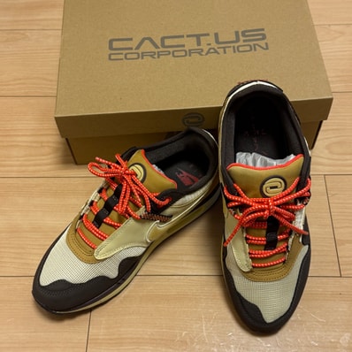 Travis Scott × Nike Air Max 1 "CACT.US Brown"