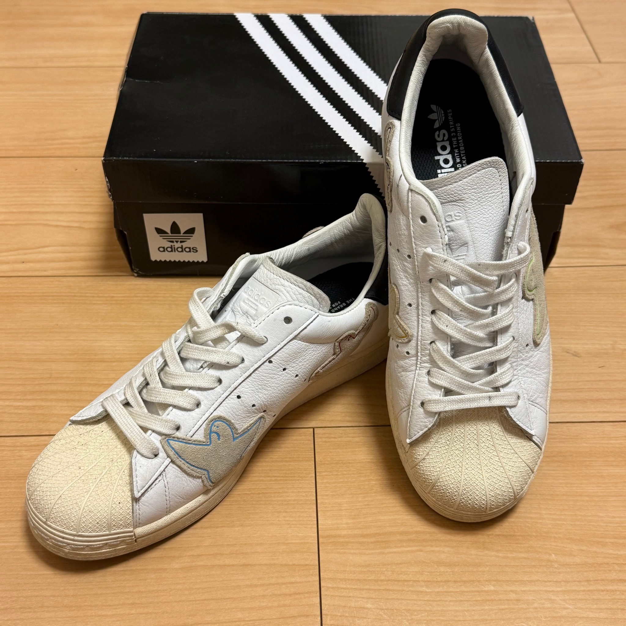 Mark Gonzales × adidas Superstar ADV "White"