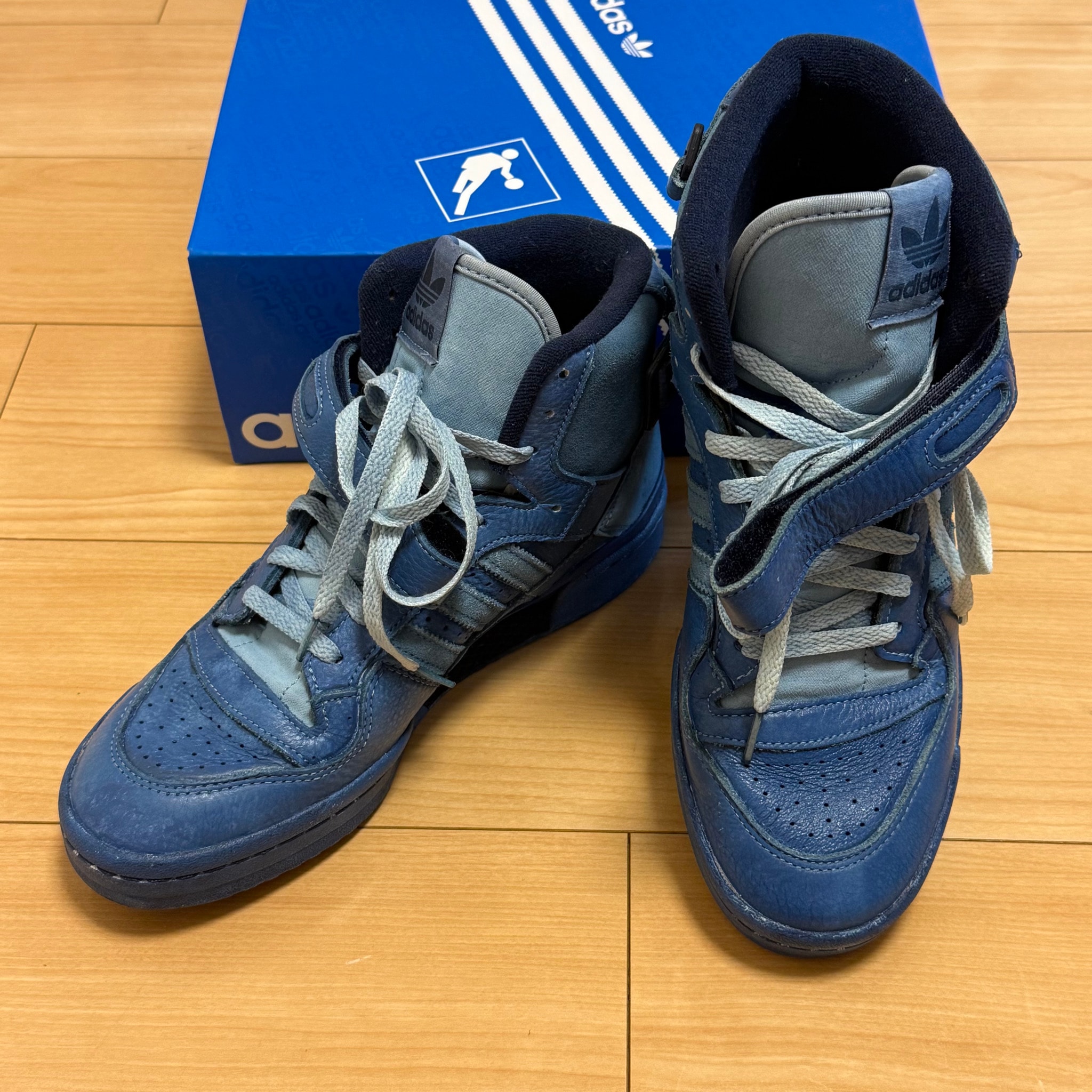 adidas Forum 84 High Blue Thread "Indigo"