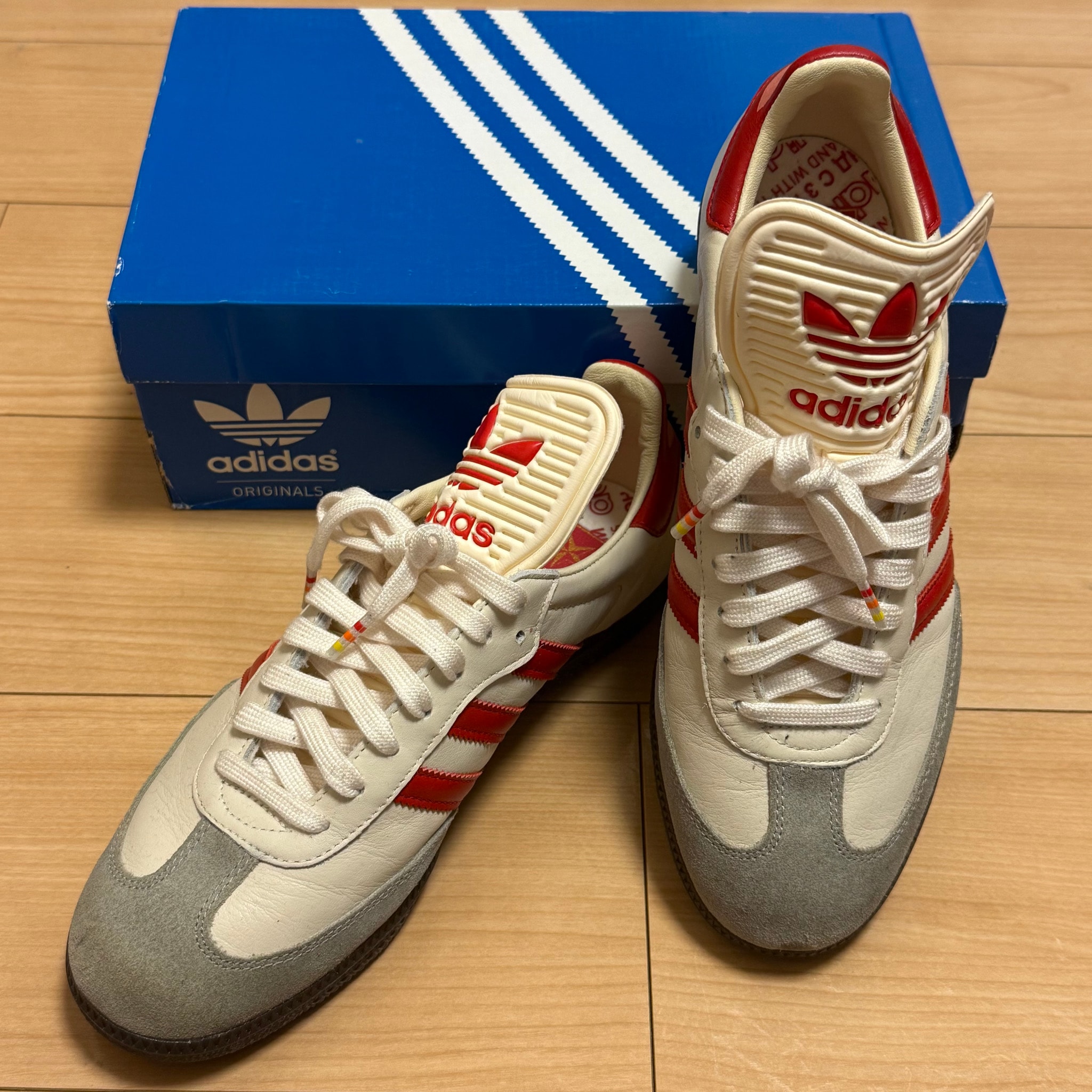 adidas Samba Classic OG "White Scarlet Granite"