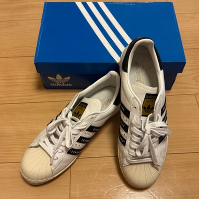 HUMAN MADE × adidas Superstar 80s "White/Black"