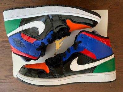 NIKE Women's AIR JORDAN 1 MID "PATENT BLEND"