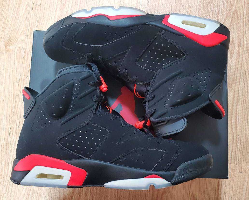 Nike Air Jordan 6 Retro OG "Black/Infrared"
