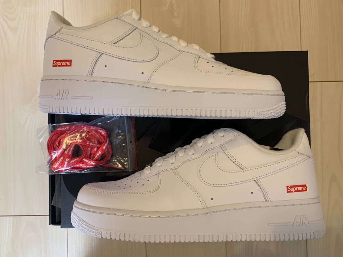 Supreme × Nike Air Force 1 Low "White"