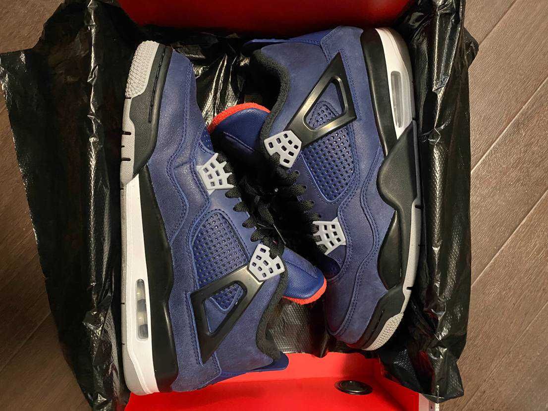 Nike Air Jordan 4 Retro WNTR "Loyal Blue/White/Black"