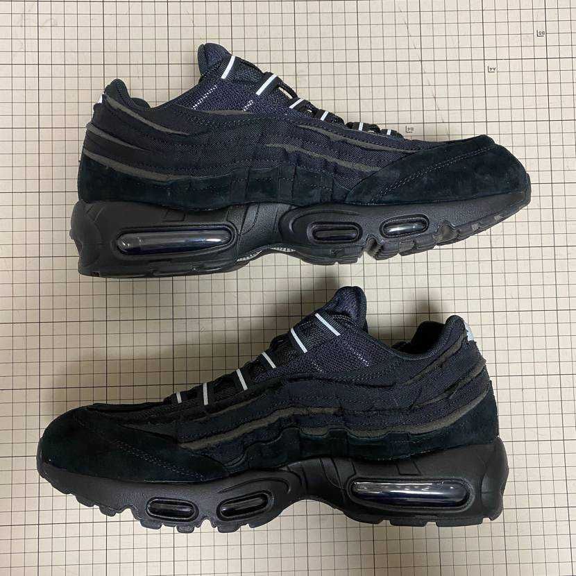 COMME des GARCONS × Nike Air Max 95 "Black"