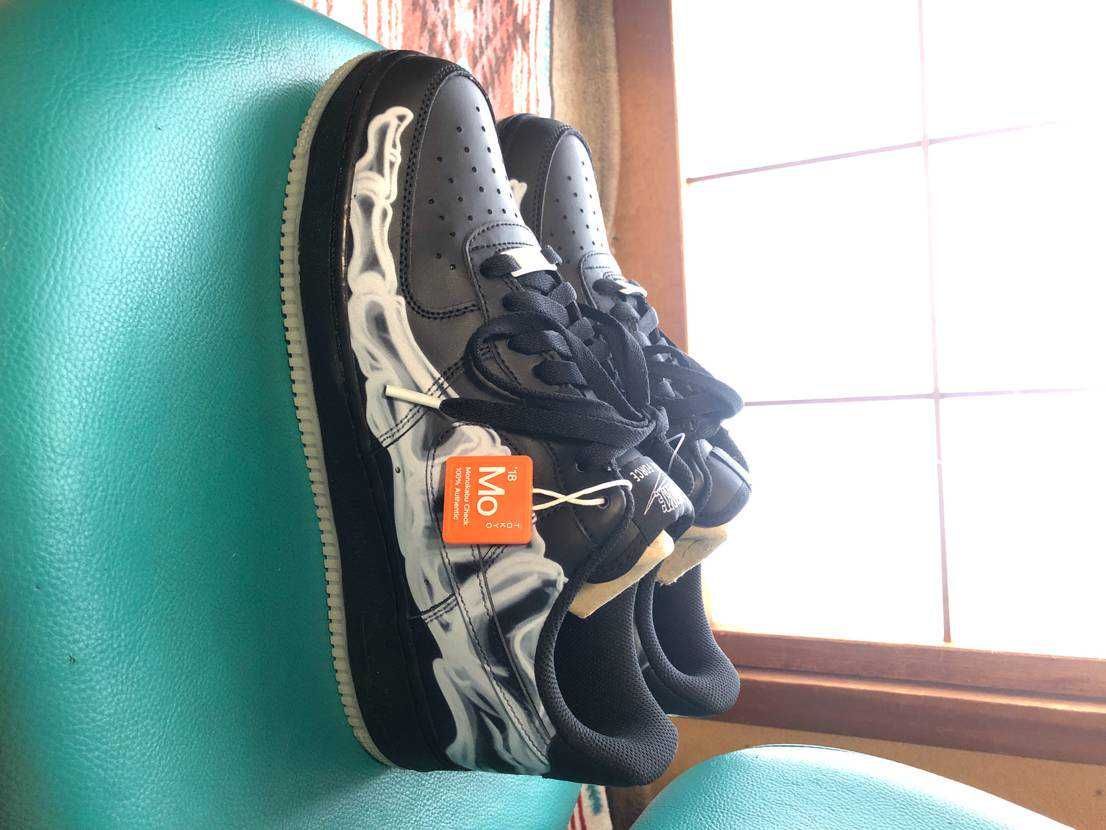 Nike Air Force 1 Low "Black Skeleton"