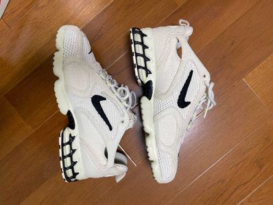 Stussy × Nike Air Zoom Spiridon CG 2 "Fossil/Black"