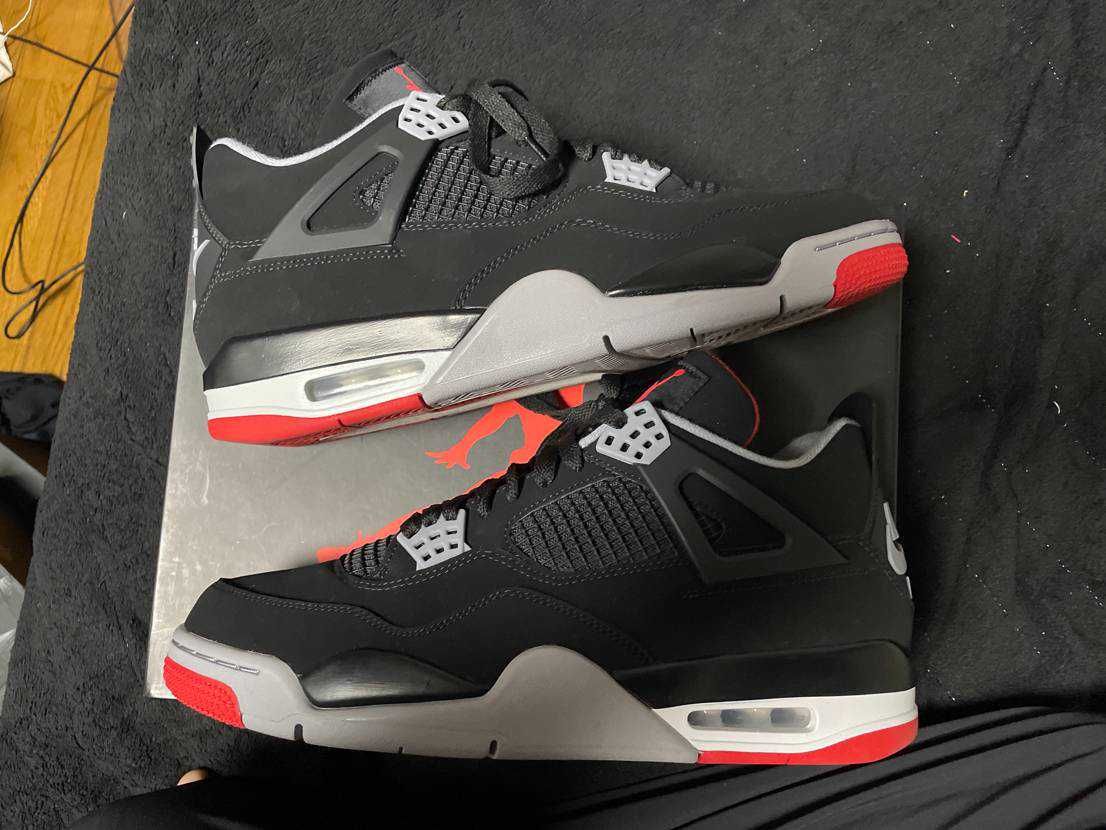 Nike Air Jordan 4 Retro "Bred" (2019)  