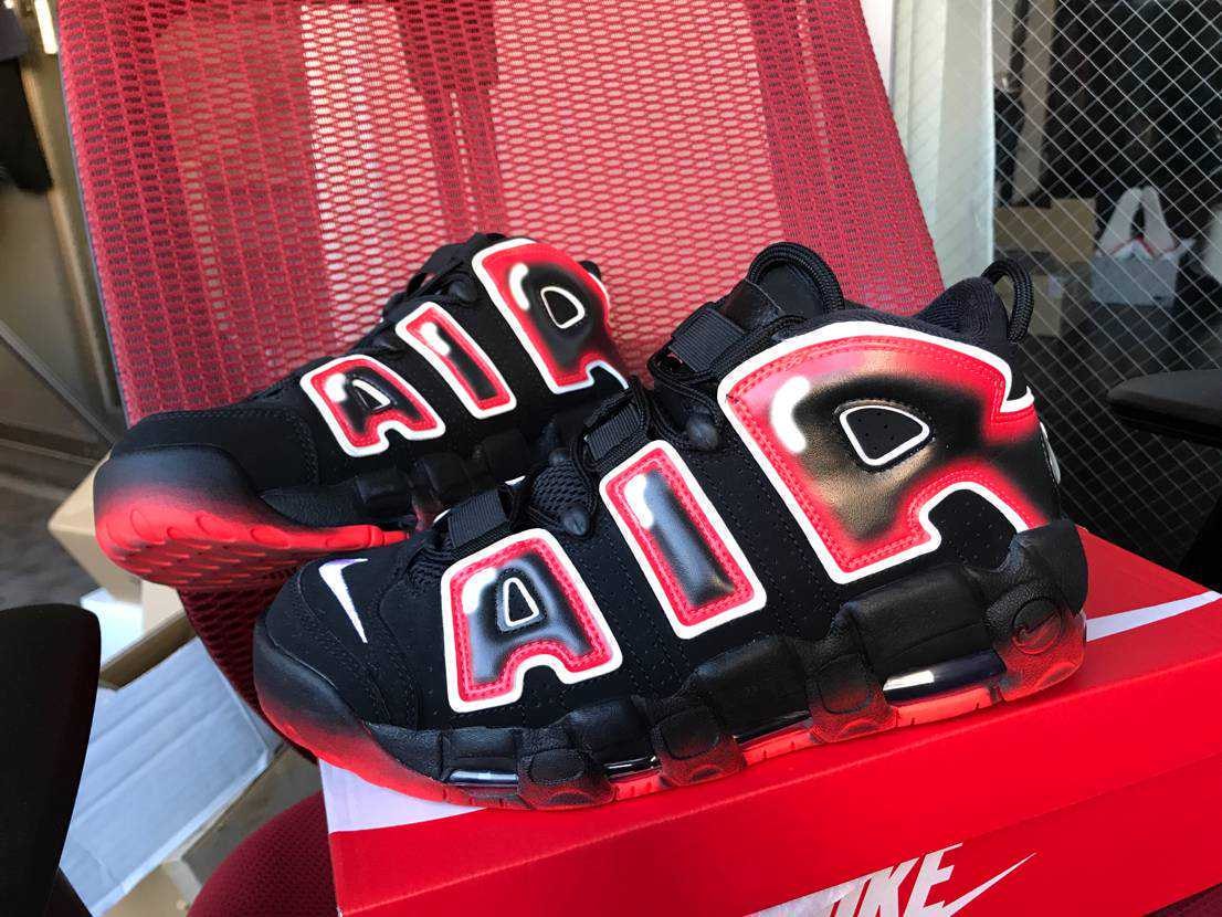 NIKE AIR MORE UPTEMPO "LASER CRIMSON"