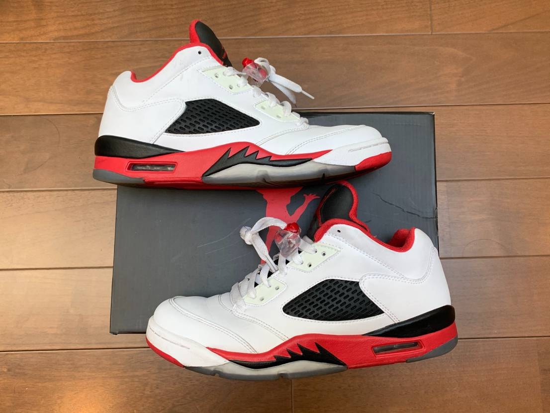 Nike Air Jordan 5 Retro Low "Fire Red"