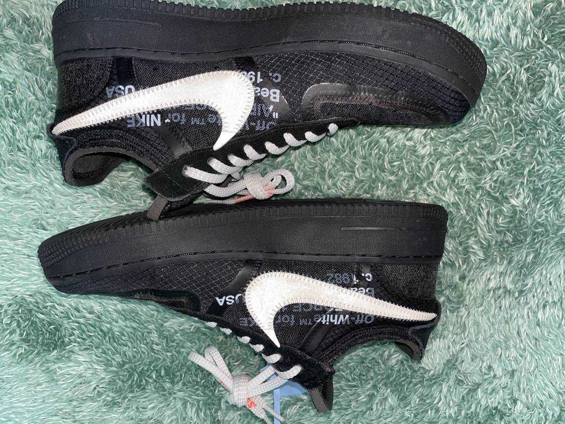 Off-White × Nike Air Force 1 Low "Black"