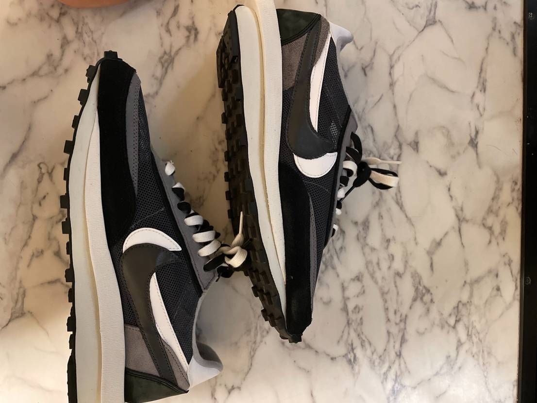 sacai × Nike LD Waffle "Black"