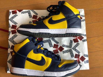 Nike Dunk High "Michigan"