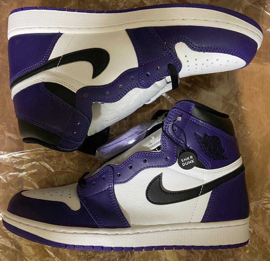 Nike Air Jordan 1 Retro High OG "Court Purple White/Black" (2020)   
