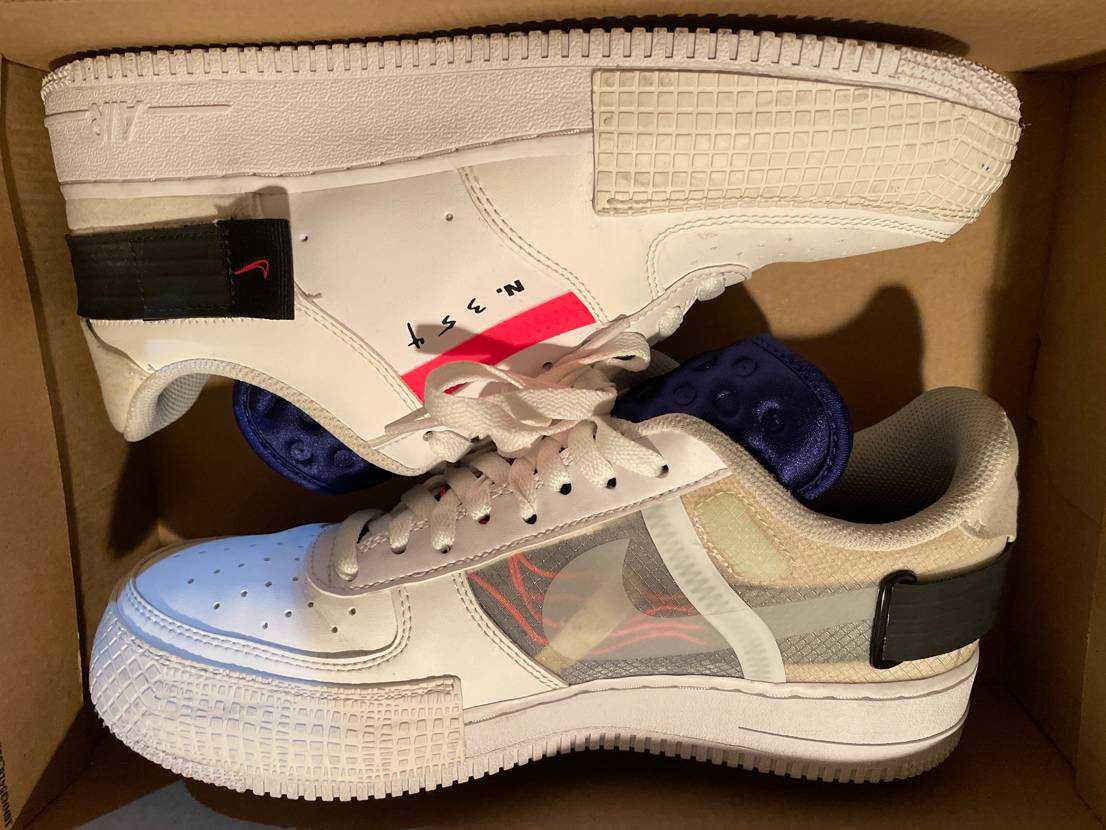 Nike Air Force 1 Low Type "Summit White/Red Orbit/White/Black"