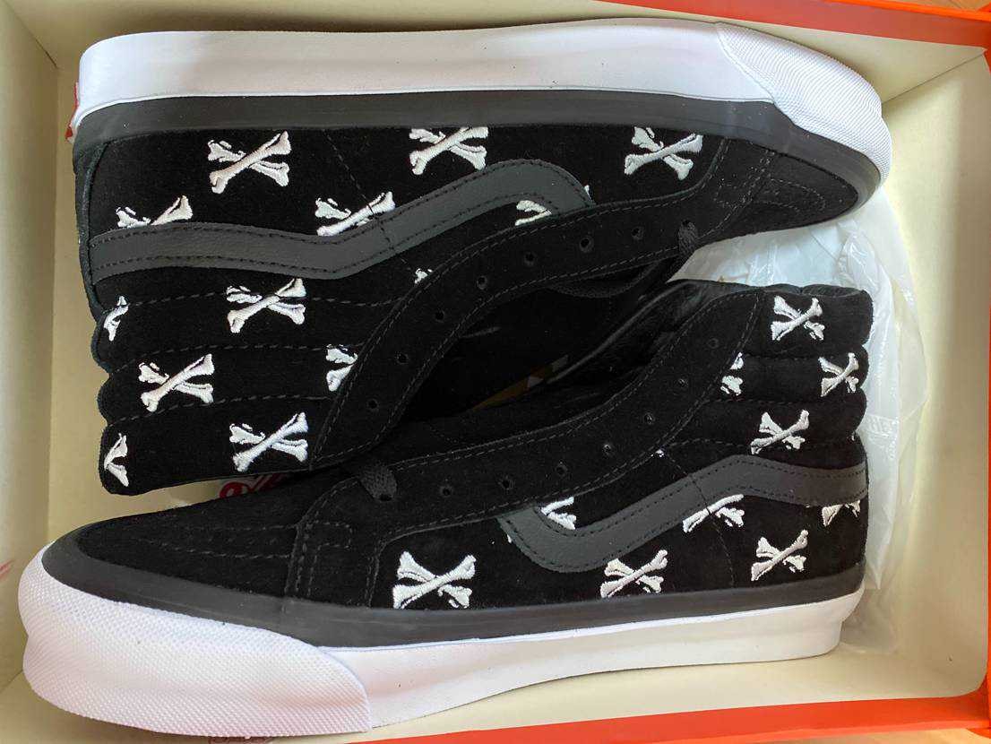 WTAPS × Vans Vault Sk8-Hi LX "Black/White"