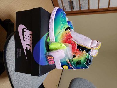 J Balvin × Nike Air Jordan 1 High OG "Rainbow"