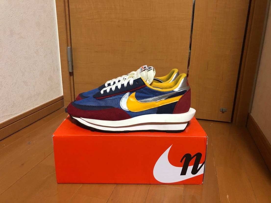 sacai × Nike LDV Waffle "Red/Blue"