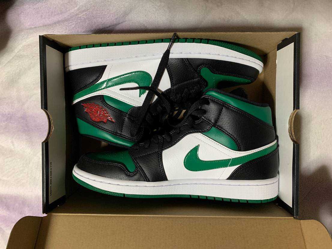 NIKE AIR JORDAN 1 MID "PINE GREEN"