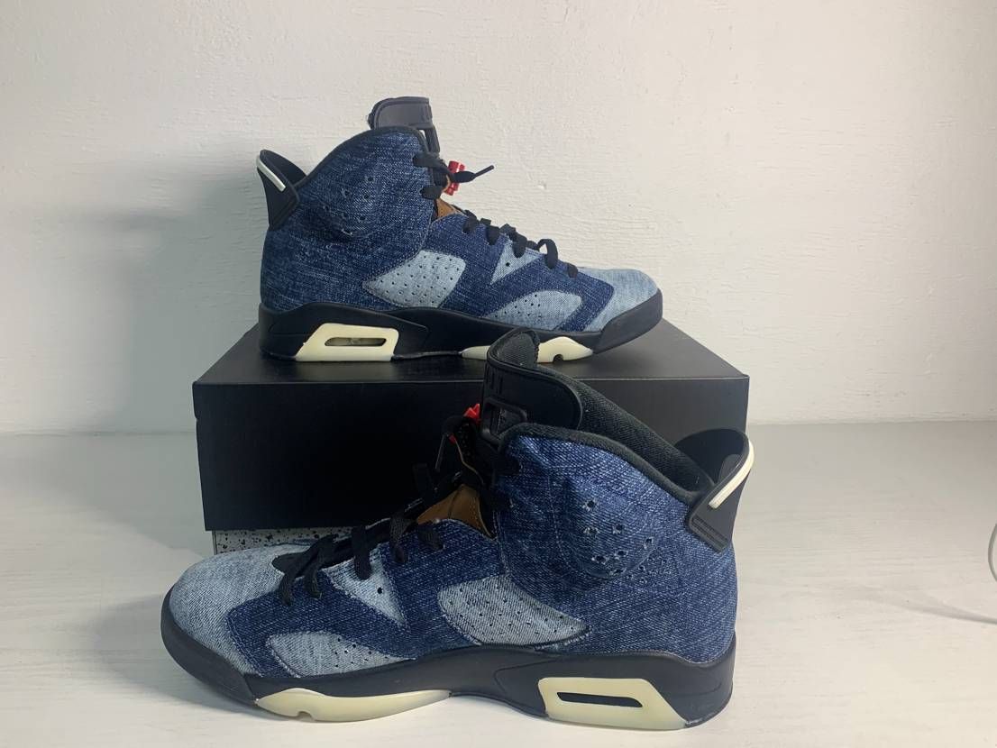 NIKE AIR JORDAN 6 "WASHED DENIM"
