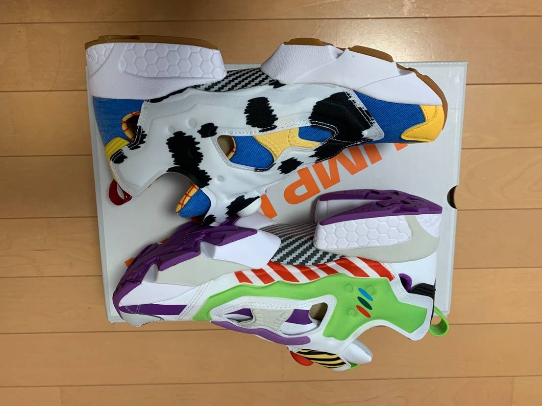 TOY STORY × REEBOK × BAIT INSTAPUMP FURY OG "BUZZ and WOODY"