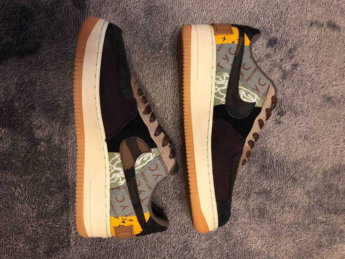 Travis Scott × Nike Air Force 1 Low Cactus Jack "Multi Color"