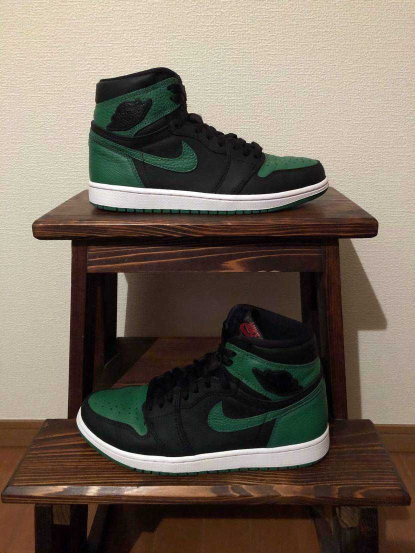 Nike Air Jordan 1 Retro High OG "Black/Pine Green" (2020)