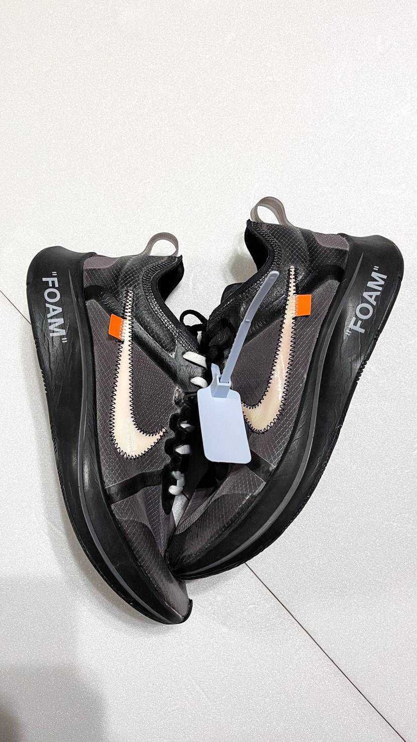 Off-White × Nike Zoom Fly "Black"