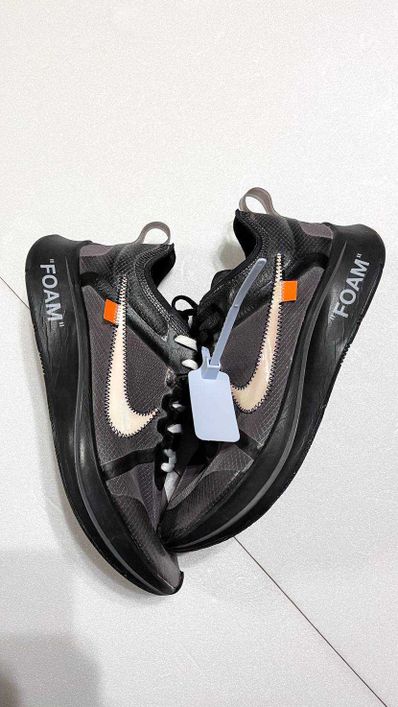 Off-White × Nike Zoom Fly "Black"