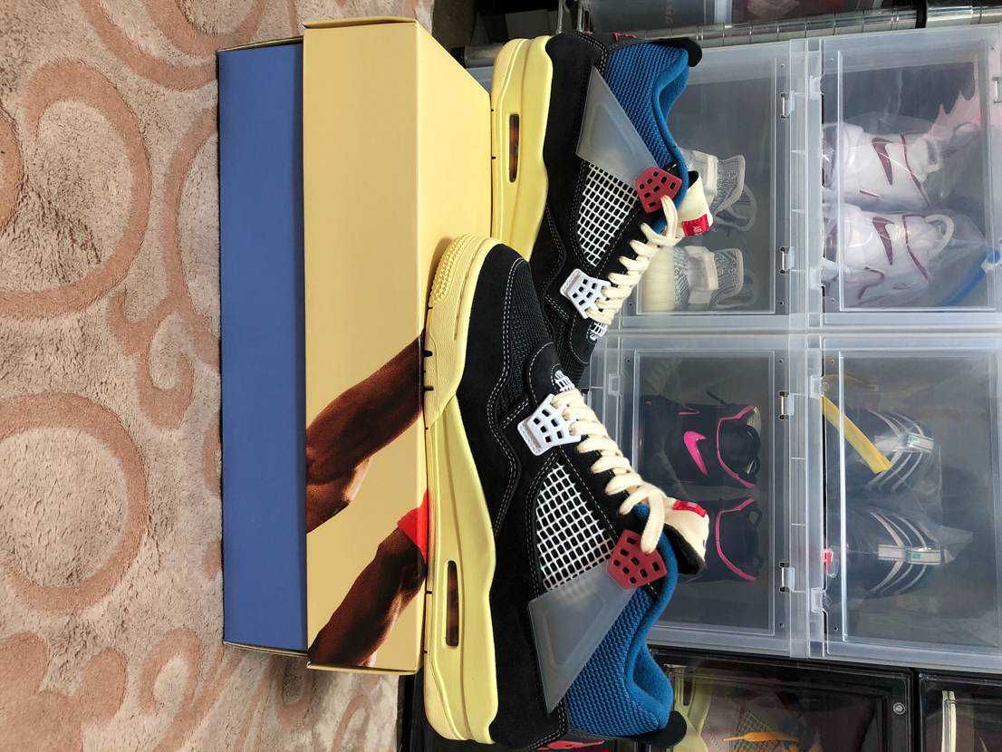 UNION × NIKE AIR JORDAN 4 "OFF NOIR"