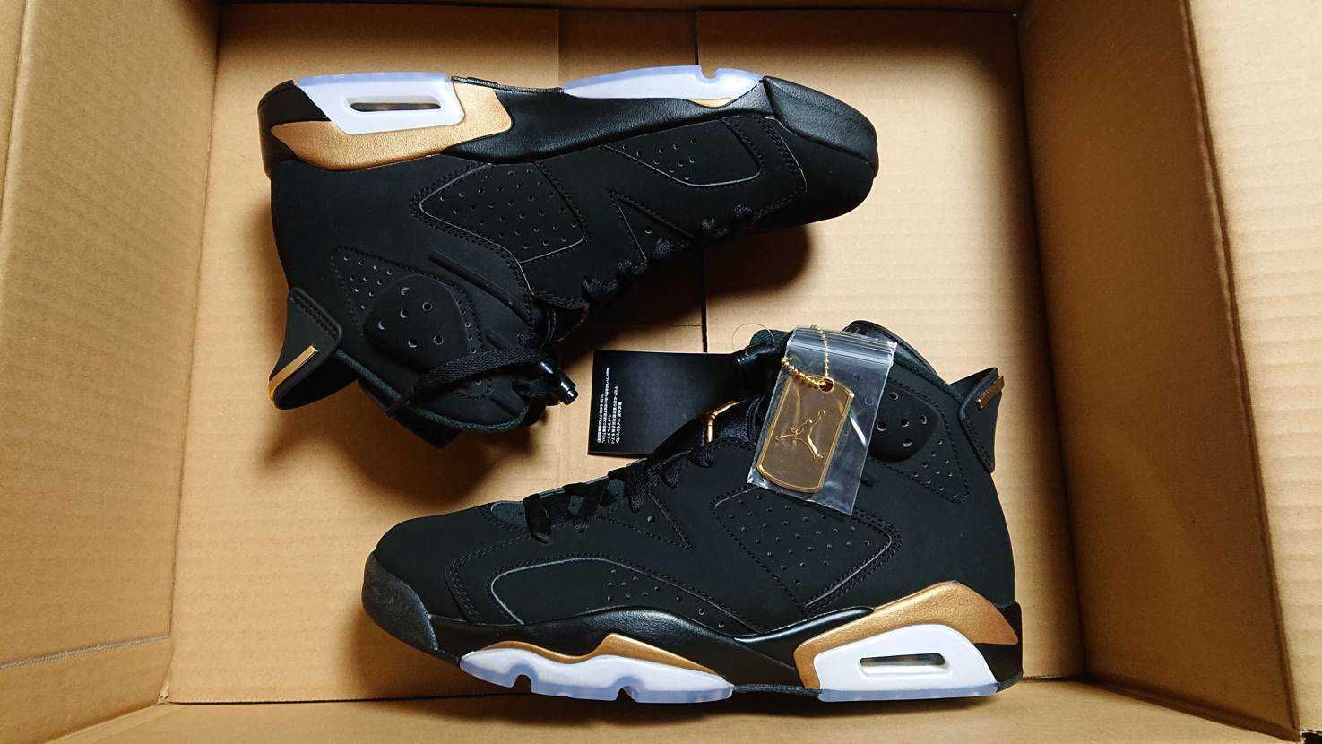 Nike Air Jordan 6 DMP "Black/Metallic Gold" (2020)  