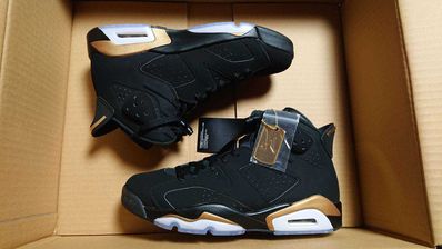 Nike Air Jordan 6 DMP "Black/Metallic Gold" (2020)