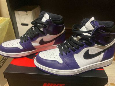 Nike Air Jordan 1 Retro High OG "Court Purple White/Black" (2020)