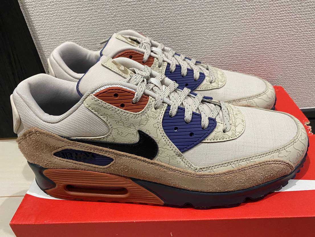 NIKE AIR MAX 90 DESERT SAND/BLACK