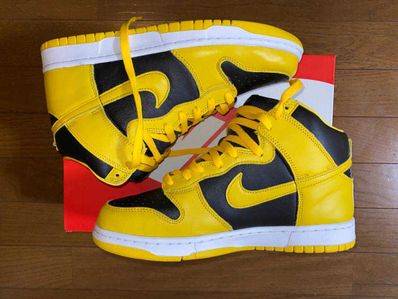 Nike Dunk High "Black/Varsity Maize"