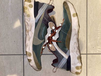 UNDERCOVER × NIKE REACT ELEMENT 87 MINT GREEN/KAHKI