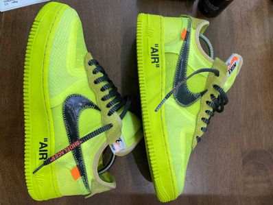 Off-White × Nike Air Force 1 Low "Volt"