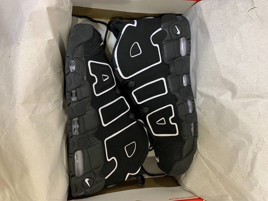 Nike Air More Uptempo "Black/White"(2020)