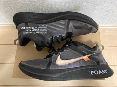 Off-White × Nike Zoom Fly "Black"
