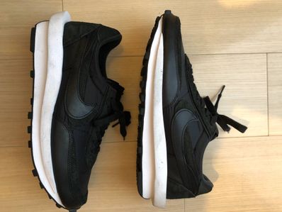 sacai × Nike LDV Waffle "Triple Black"