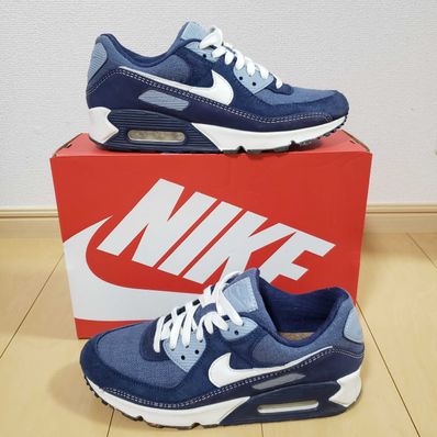 NIKE AIR MAX 90 "DIFFUSED BLUE/SAIL/MIDNIGHT NAVY/OBSIDIAN MIST"