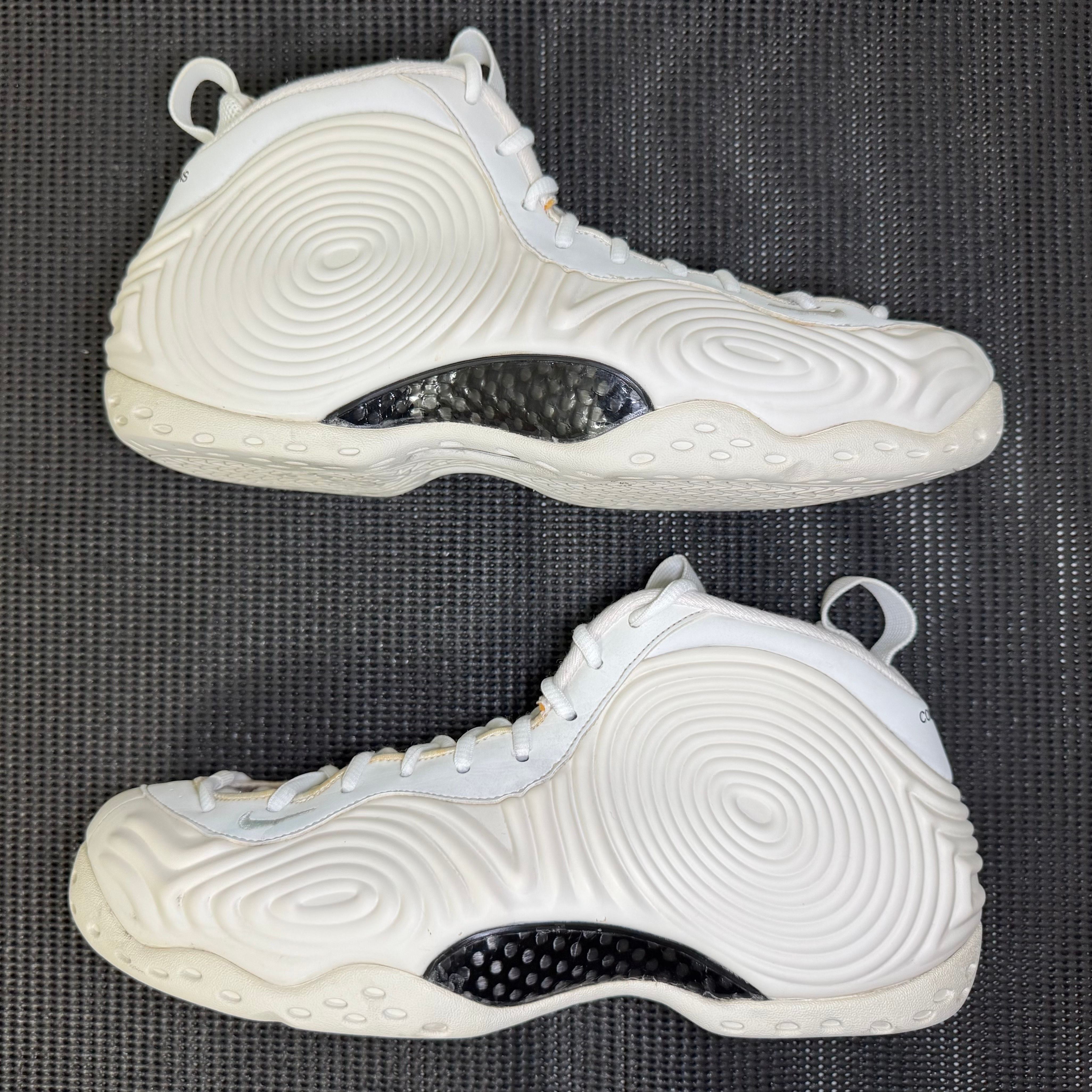 COMME des GARCONS × Nike Air Foamposite One "White"