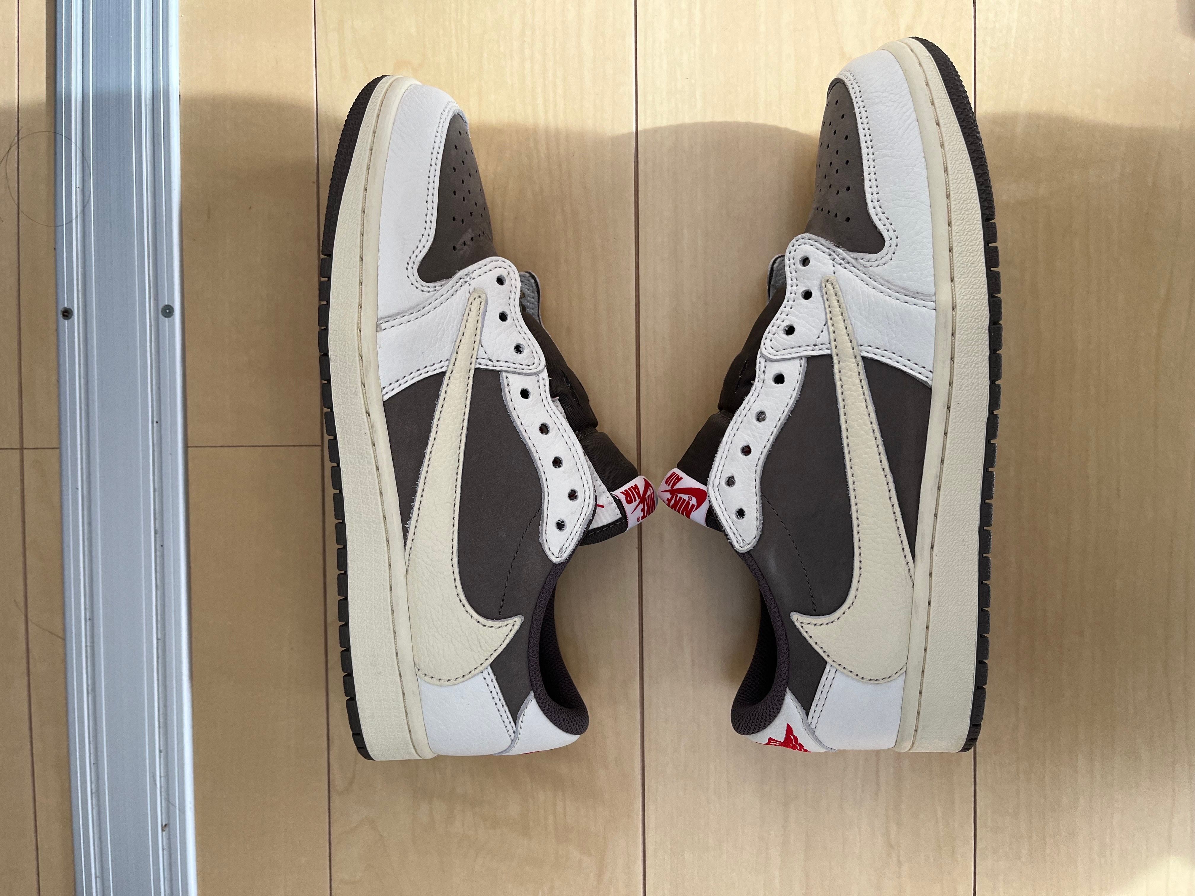 Travis Scott × Nike Air Jordan 1 Low OG SP "Reverse Mocha/Sail and Ridgerock"